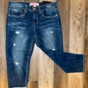 Capri denim pants